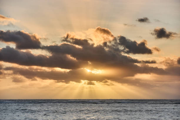 istock Beautiful sunset over the ocean 2169621360
