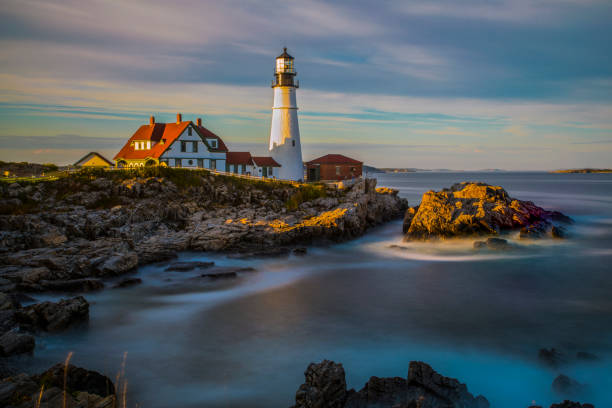 istock Portland Head Light 1 - Long Exposure 2169625028