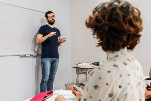 istock Teacher explaining content to students in the classroom 2169625479