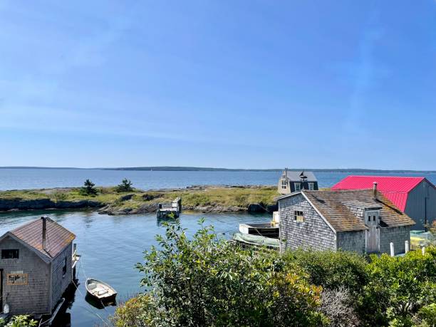 istock Blue Rocks harbour on the North Atlantic Ocean 2169629282