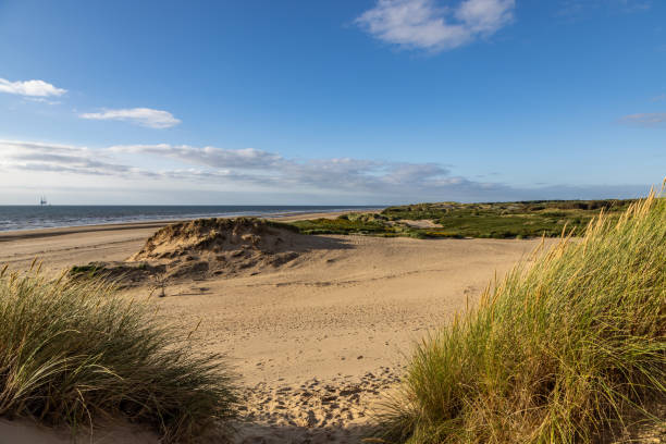 istock The sandy beach at Formby on the Merseyside coast, on a sunny summer's day 2169631287