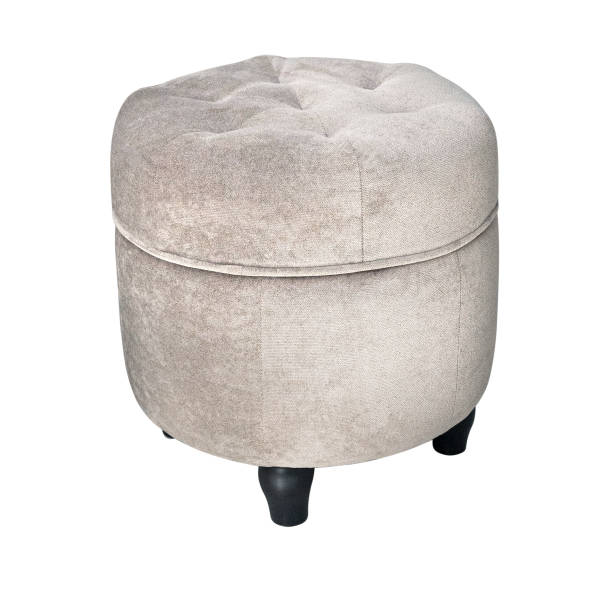 istock A compact armchair with fabric and beige upholstery. 2169633268