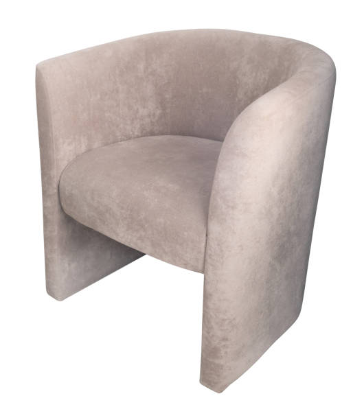 istock A compact armchair with fabric and beige upholstery. 2169633270