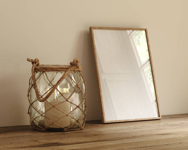 istock Frame mockup close up standing on the floor 2169644707