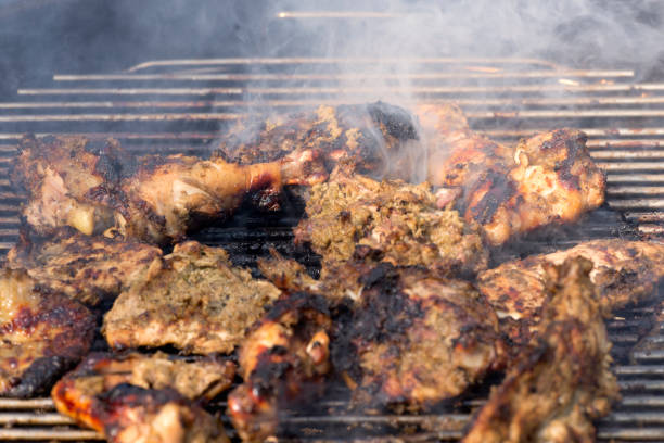 istock Grilled Chicken on Smoky BBQ 2169645533
