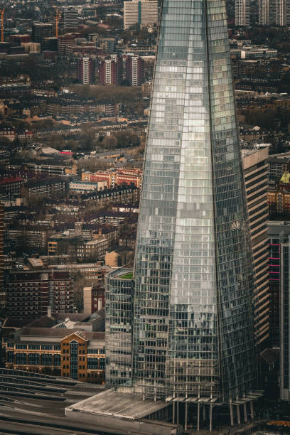 The Shard skyscraper above London Bridge station