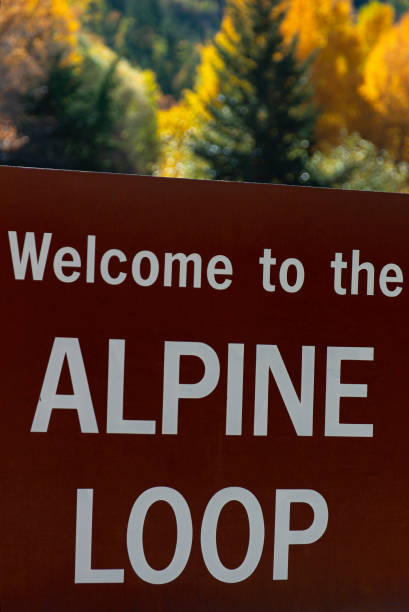 istock Alpine Loop Sign Southwest Colorado 2169648396