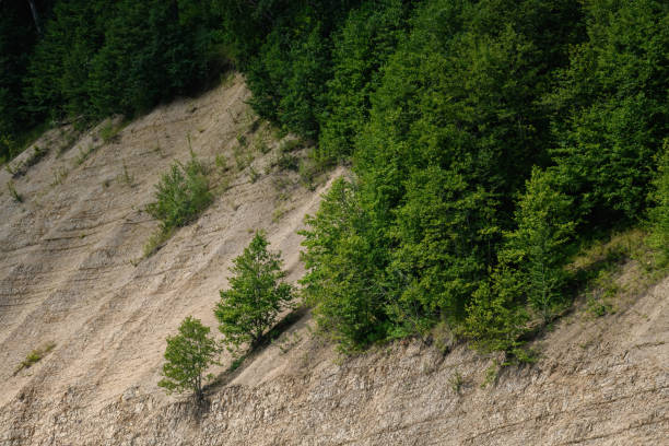 Beautiful mountainous terrain in Kamchatka