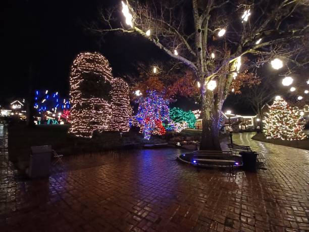 istock Christmas Village At Night 2169651108