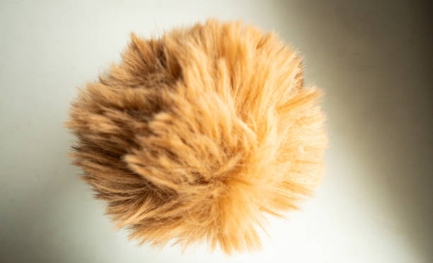istock Cozy Brown Knitted Winter Hat 2169654065