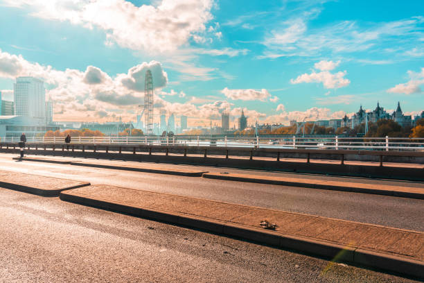 Waterloo bridge in central London