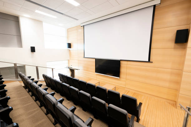 istock Side view of modern university lecture hall 2169658862