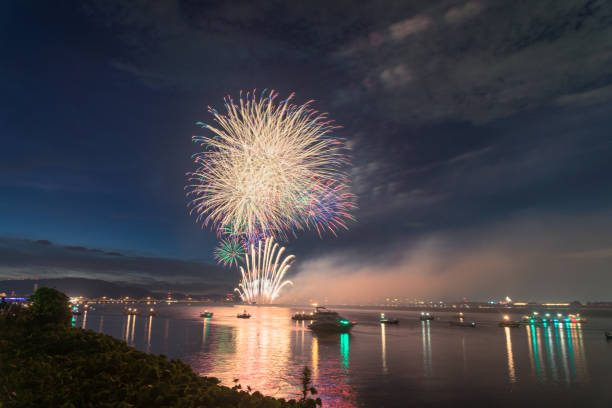 istock Japanese fireworks festival. 2169675348