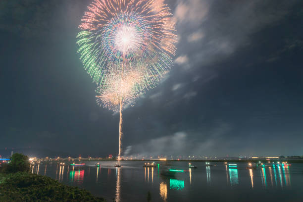istock Japanese fireworks festival. 2169675385
