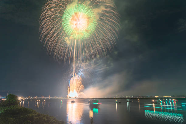 istock Japanese fireworks festival. 2169675391