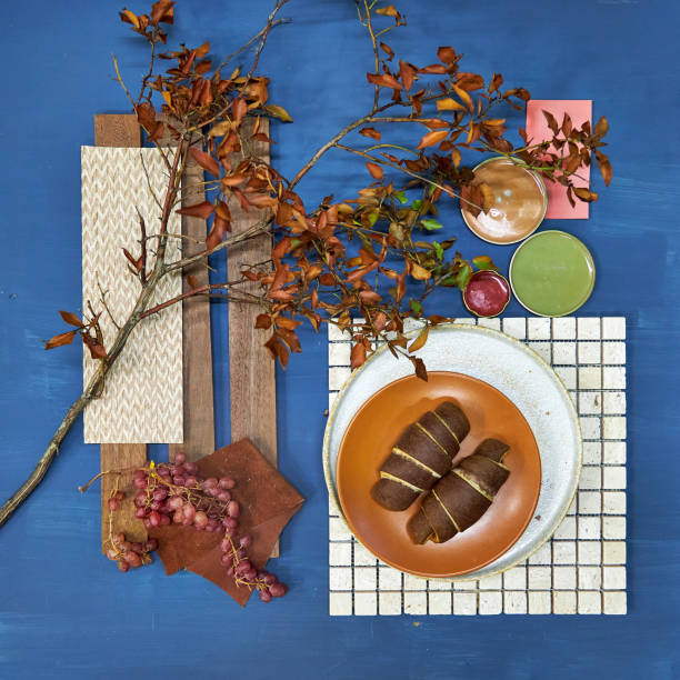 istock color palette mood board for interior design and decor in blue tones 2169677868