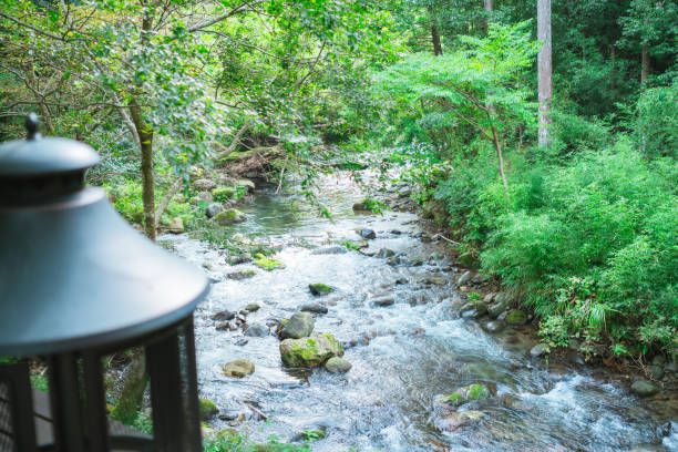 istock A cafe on a river in Izu. 2169679960