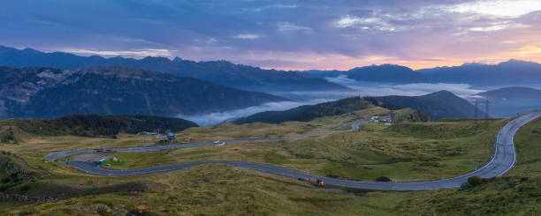 istock Morning panorama from Jaufenpass or Passo Giovo 2169680910