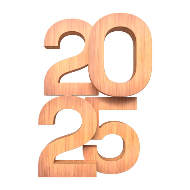 istock 3D 2025 background for Happy New Year 2025 celebration. 2169681786