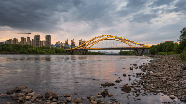 istock Shen'an Bridge, Lanzhou, Gansu, China 2169685351