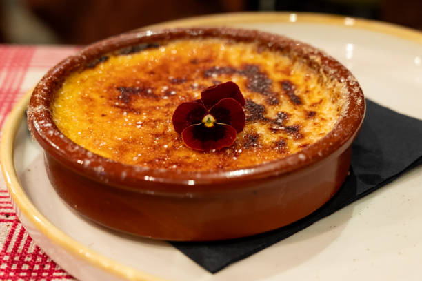 istock creme brulee french dessert with carmelized sugar on top 2169687166