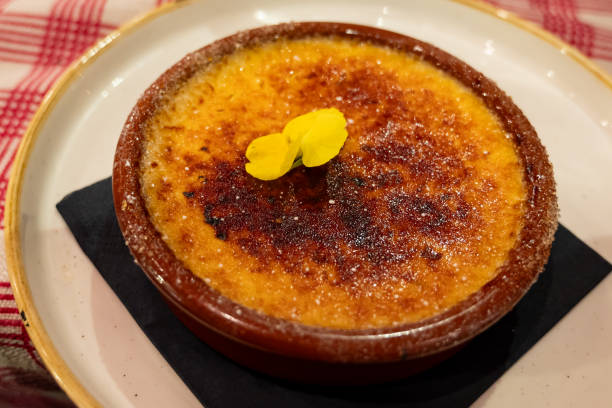 istock creme brulee french dessert with carmelized sugar on top 2169687170