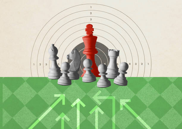 istock Chess pieces protecting the king 2169691251
