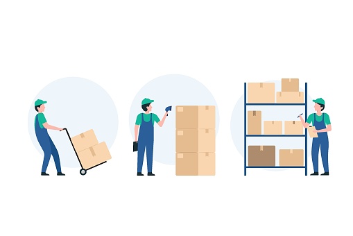 Efficient Warehouse Sorting Process Inventory Management And Control ...