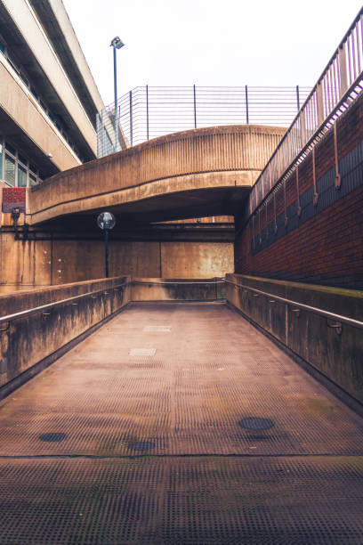 Abandoned pedestrain bridge in London
