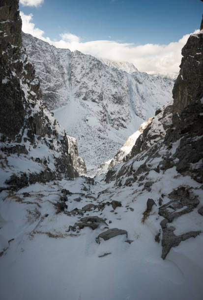 istock Tatra Mountains, mountain climbing in winter. 2169703653