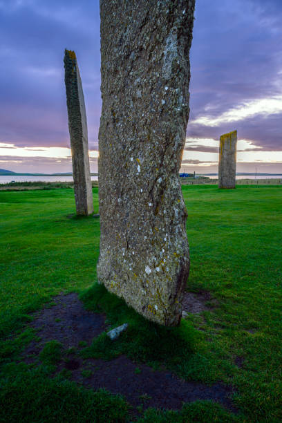 The Stones of Stenness is an early henge monument on the Orkney Isles, it was built around 5,400 years ago.