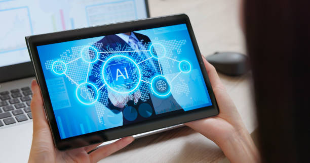 businesswoman laptop investment AI Closeup asian businesswoman use laptop study investment AI technology and global trend in the office taiwan people stock pictures, royalty-free photos & images
