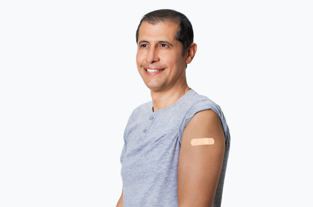 istock man received a corona vaccine 2169713048