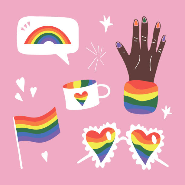 istock A set of illustrations on the theme of LGBT 2169720308