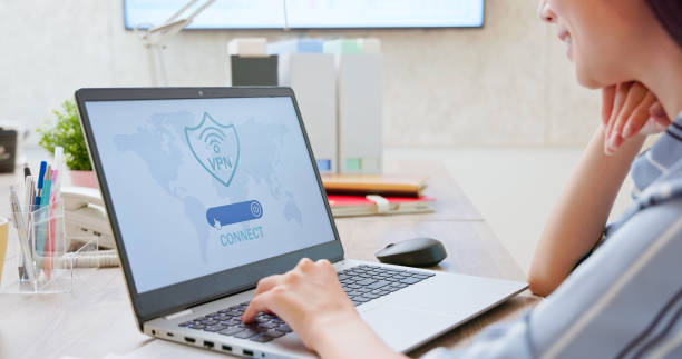 istock businesswoman VPN connection laptop 2169720618