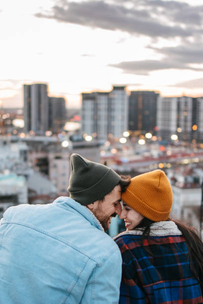 istock Couple looking at city view 2169722461