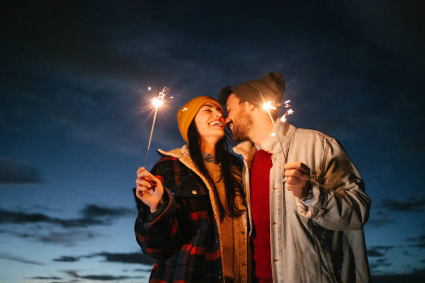 istock Couple celebrating New Year's Eve 2169724208