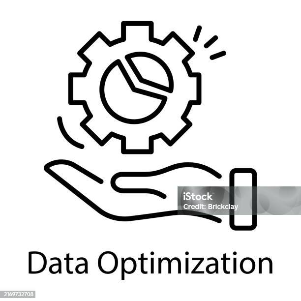 Data Optimization Stock Illustration - Download Image Now - Chart, Data ...