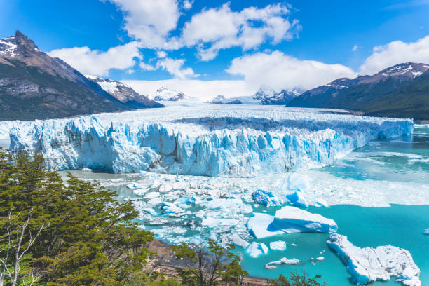 istock Majestic Perito Moreno Glacier Under a Clear Blue Sky 2169746653
