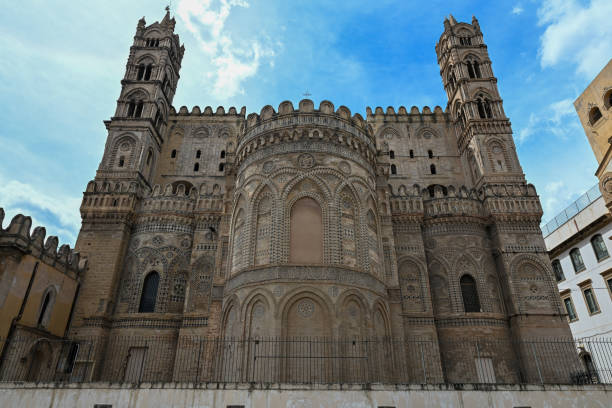 The Cathedral of Palermo is an architectural complex in Palermo (Sicily, Italy). The church was erected in 1185 by Walter Ophamil, the Anglo-Norman archbishop of Palermo and King William II's minister