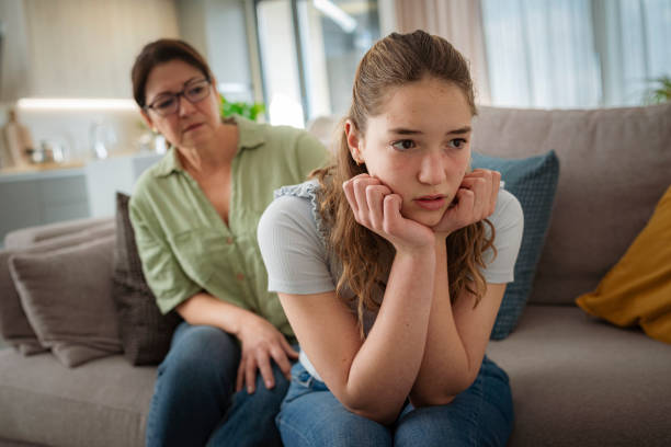 istock Mother supporting her adolescent daughter trying to solve problems 2169755050