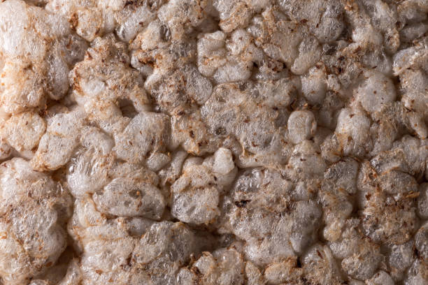 istock dietary rice bread texture , macro photography 2169758482