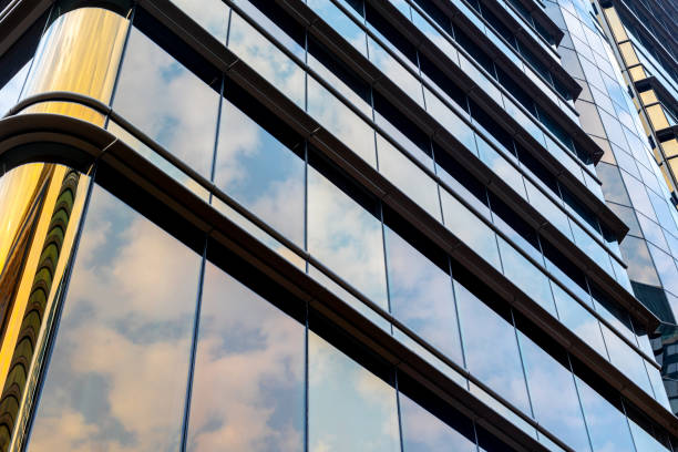istock Beautiful modern building architecture. Minimalistic design 2169758817