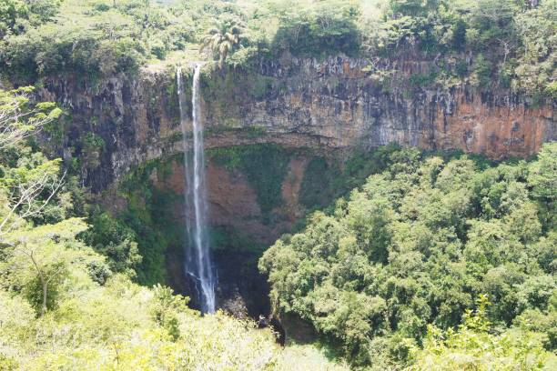 Chamarel Waterfall, West Coast, Chamarel, Mauritius Island
