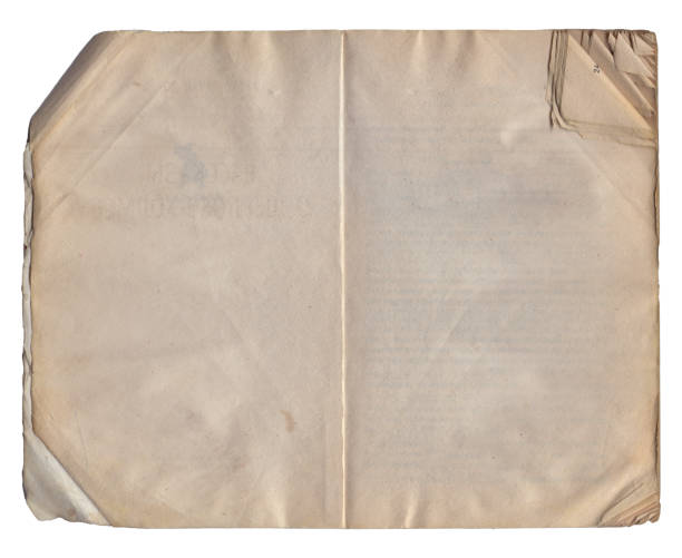 istock Vintage empty background of old book paper texture isolated 2169760744