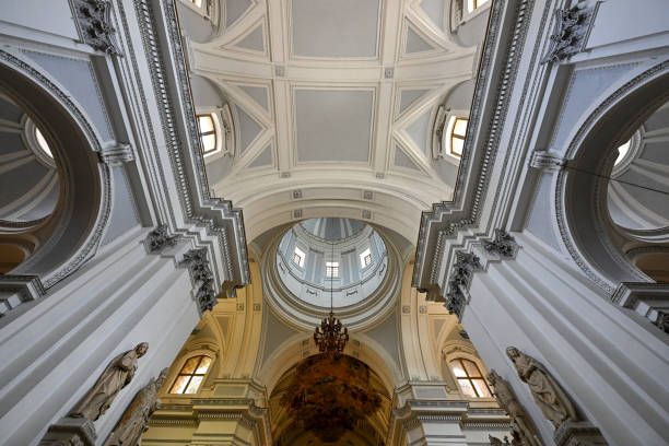 Palermo, Italy - Aug 29, 2023: The Cathedral of Palermo is an architectural complex in Palermo (Sicily, Italy).