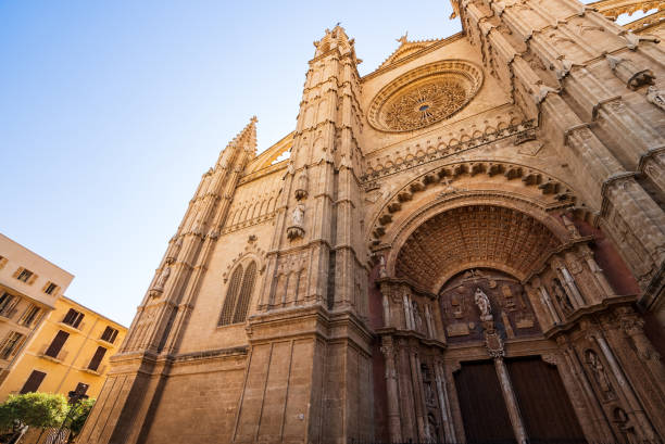 istock Palma de Mallorca Cathedral Facade on a Clear Day in Mallorca, Spain 2169769258