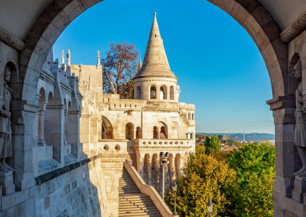 istock Fisherman Bastion at sunrise, Budapest, Hungary 2169787263