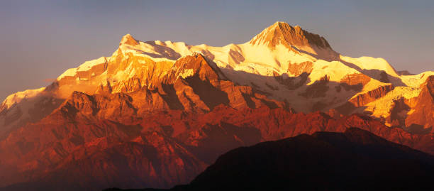 istock Evening, sunset view of  Annapurna range, Nepal 2169795263