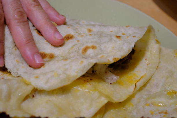 istock A housewife makes Adana kebab wrap 2169798737